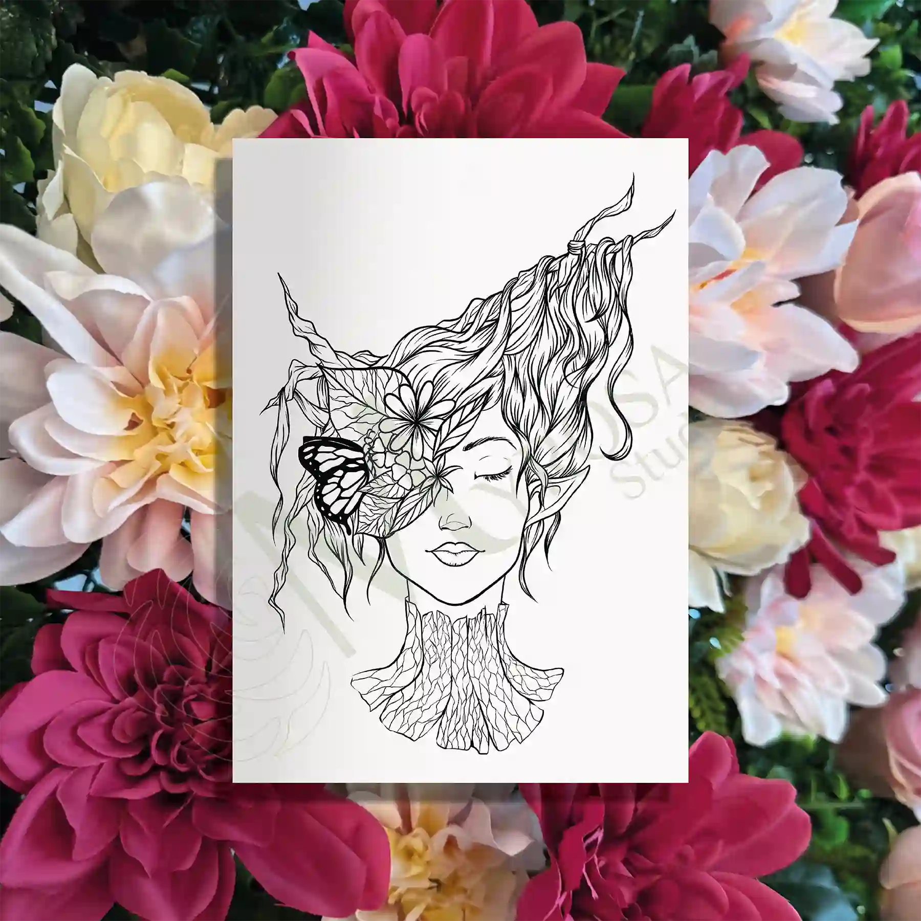 17 Affiche à colorier – Myrosa Studio