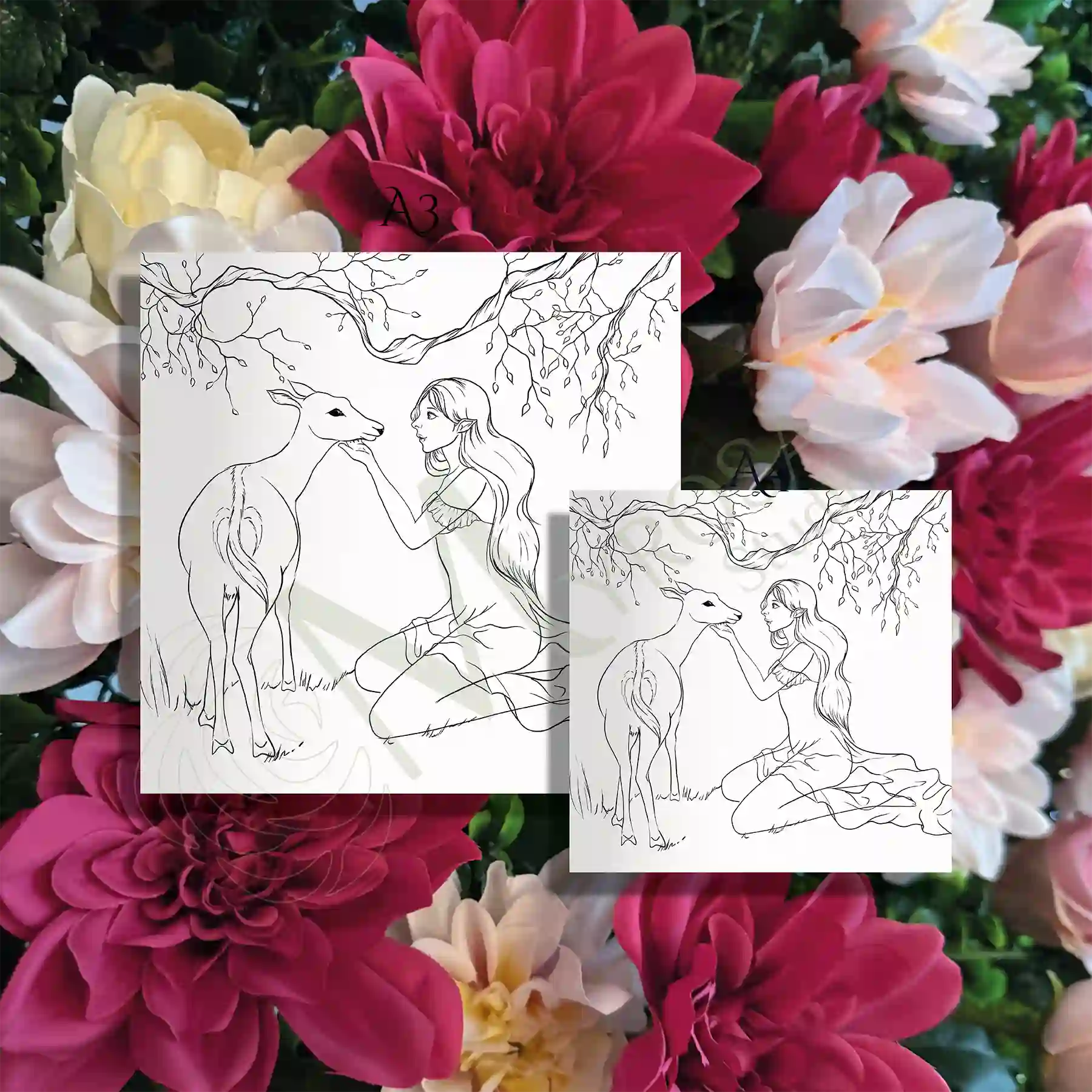 19 2 Affiche à colorier – Myrosa Studio