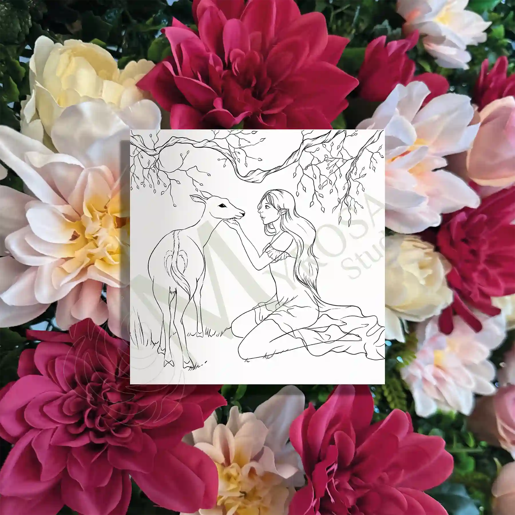 19 Affiche à colorier – Myrosa Studio