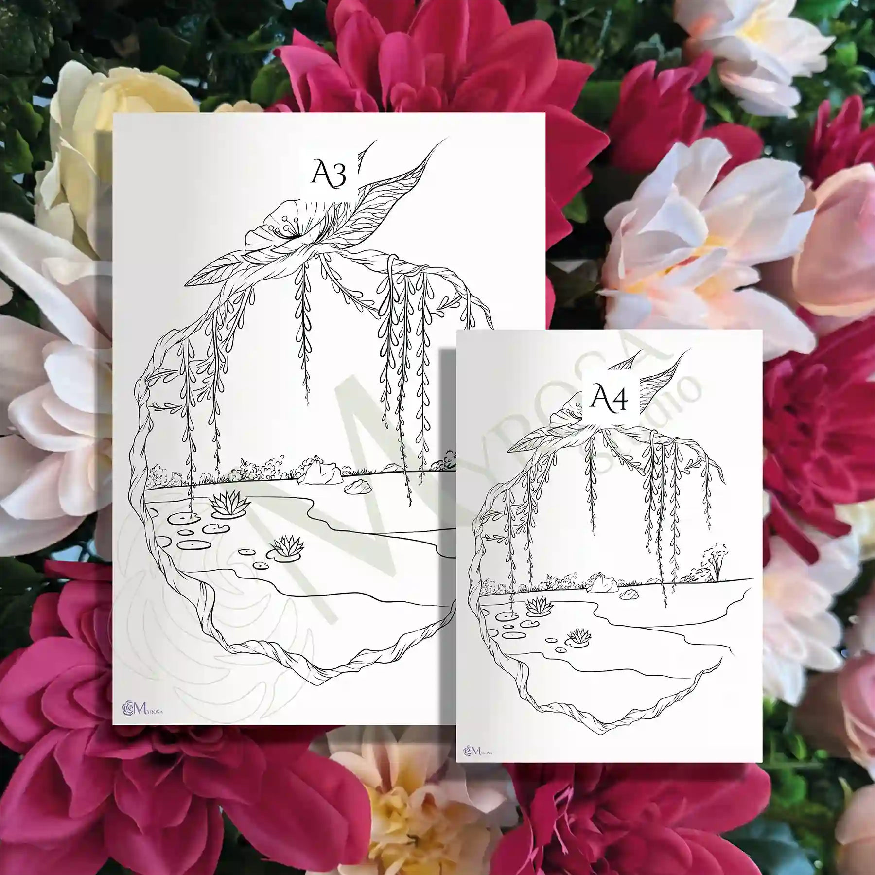 25 2 Affiche à colorier – Myrosa Studio