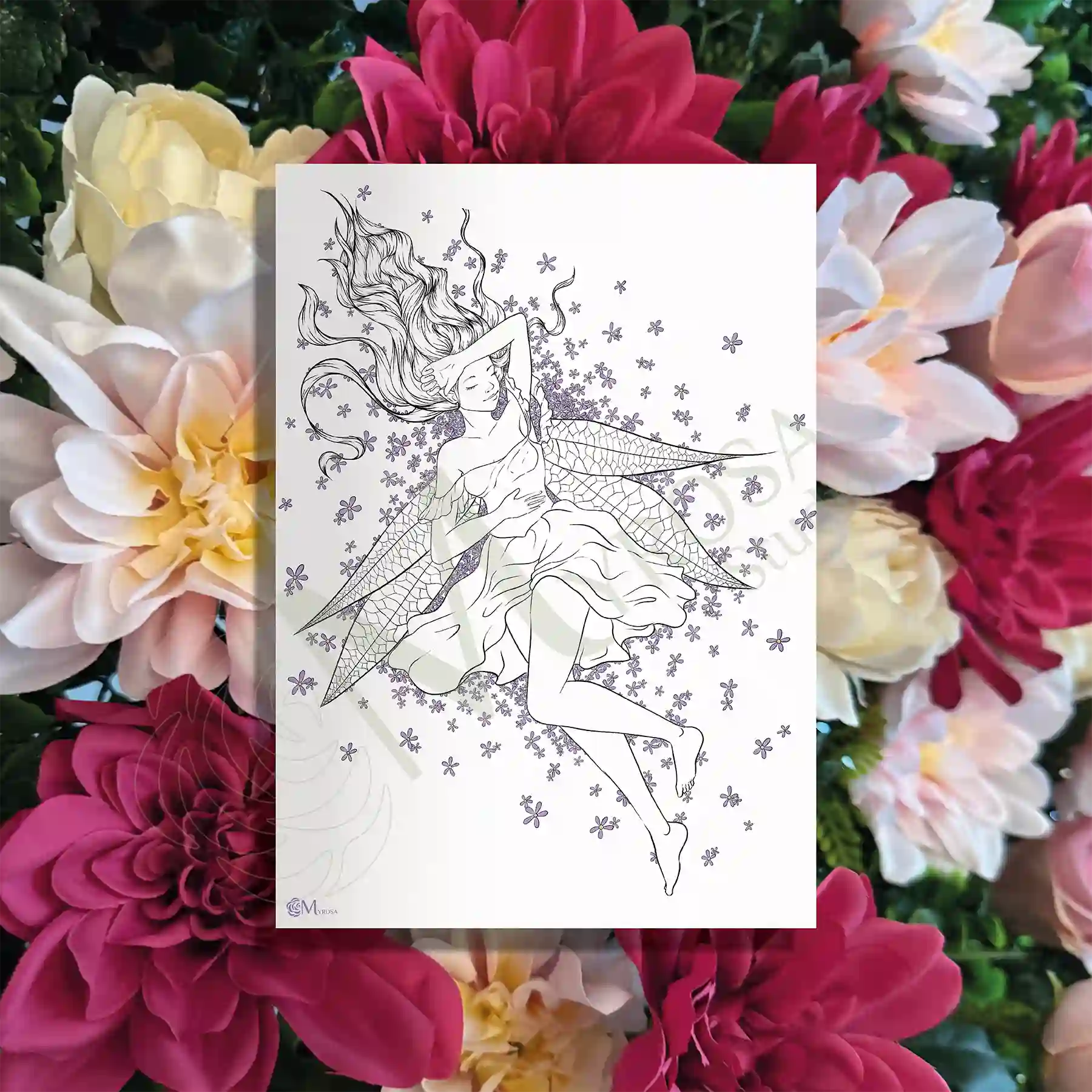 29 Affiche à colorier – Myrosa Studio