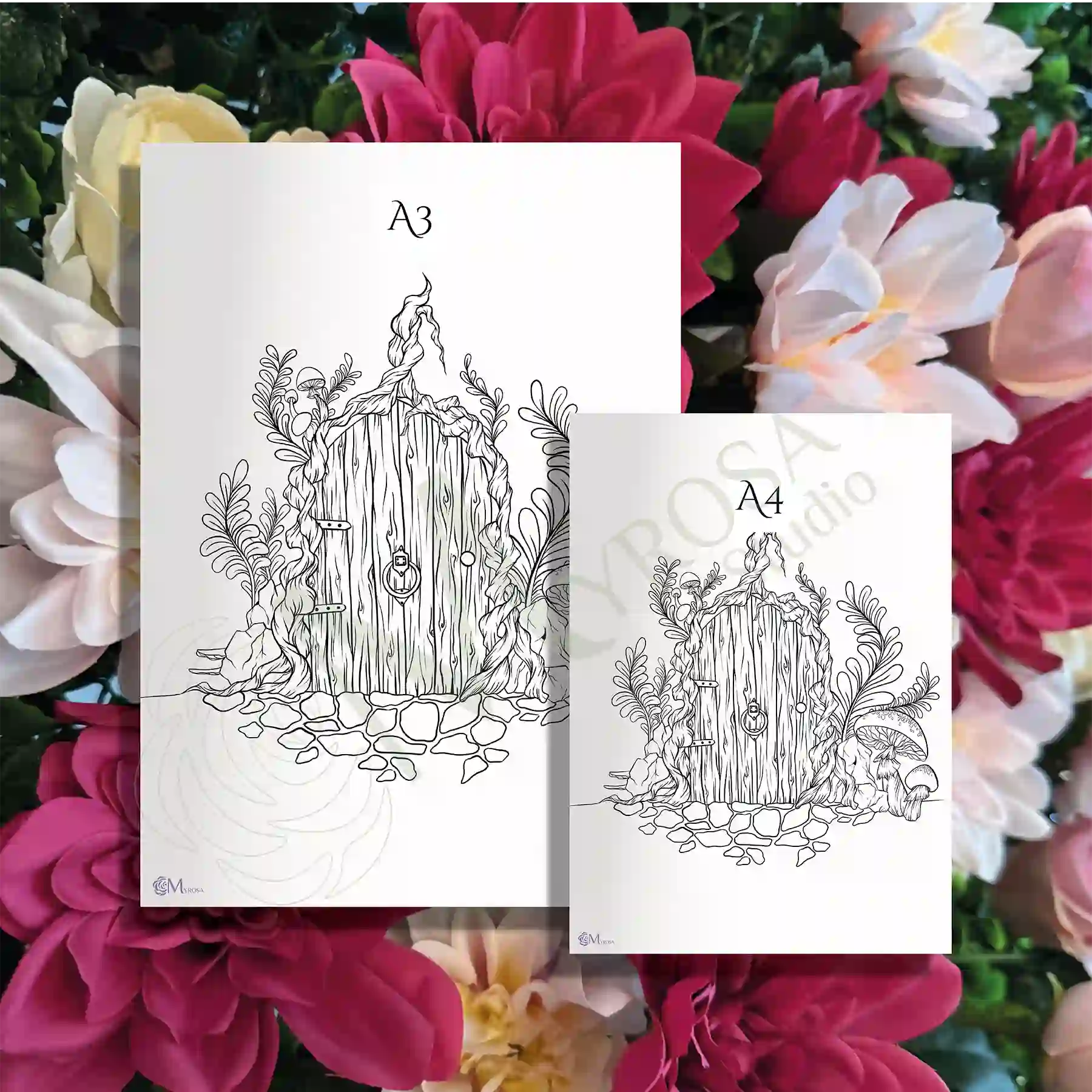 33 2 Affiche à colorier – Myrosa Studio