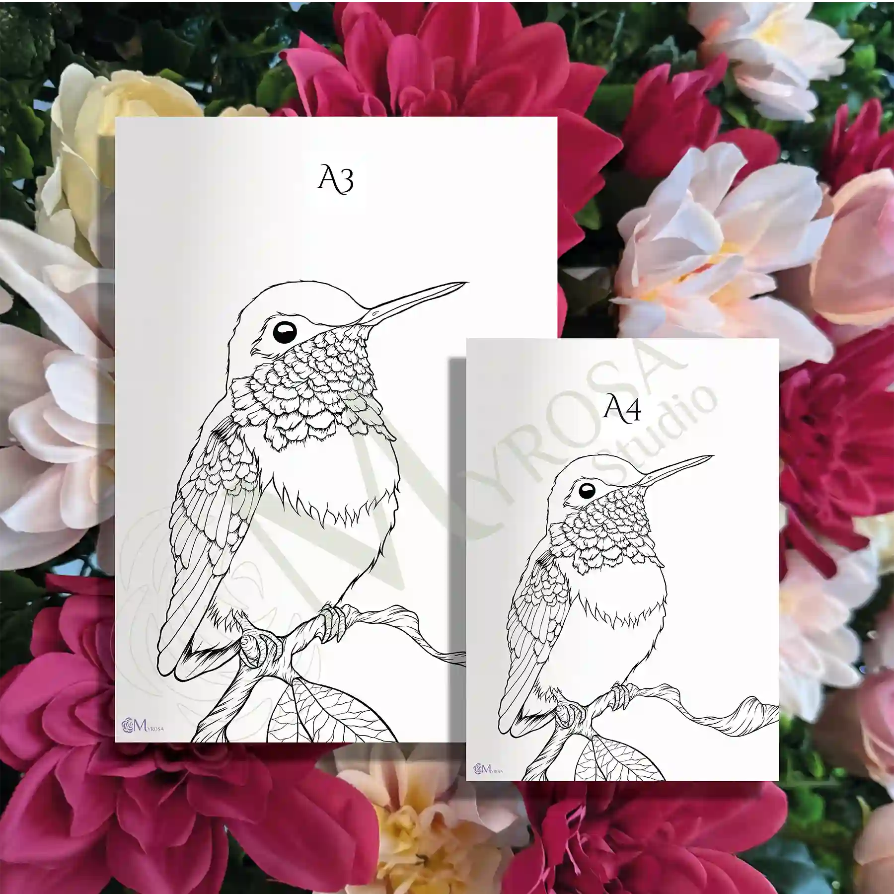 35 2 Affiche à colorier – Myrosa Studio