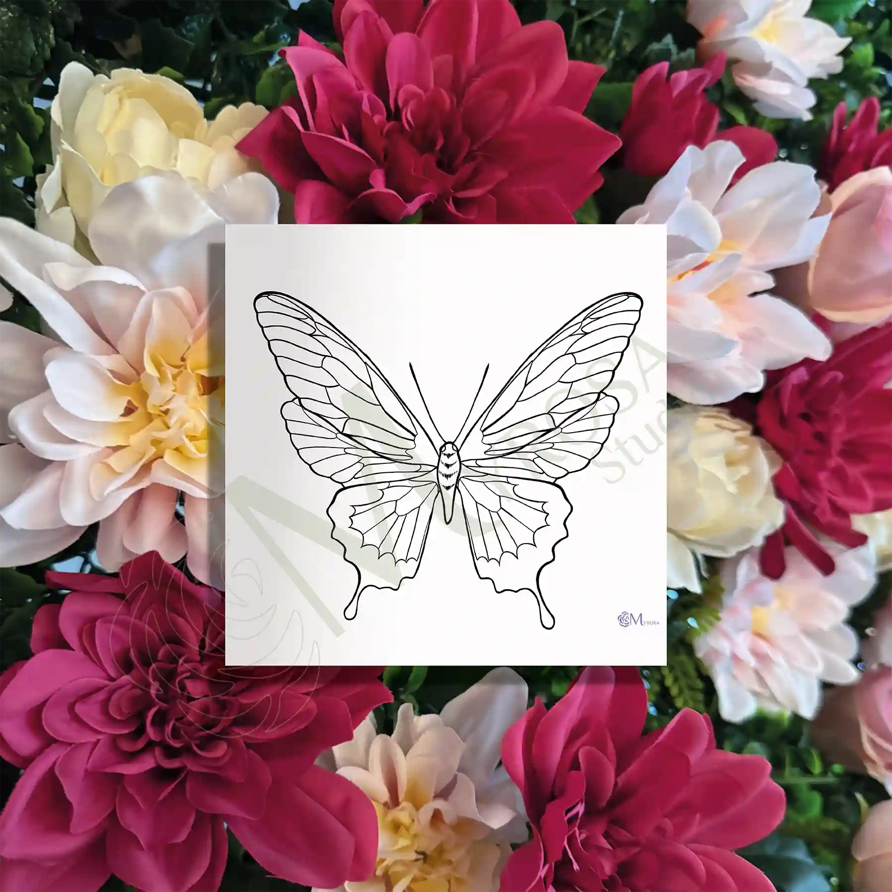 43 Affiche à colorier – Myrosa Studio