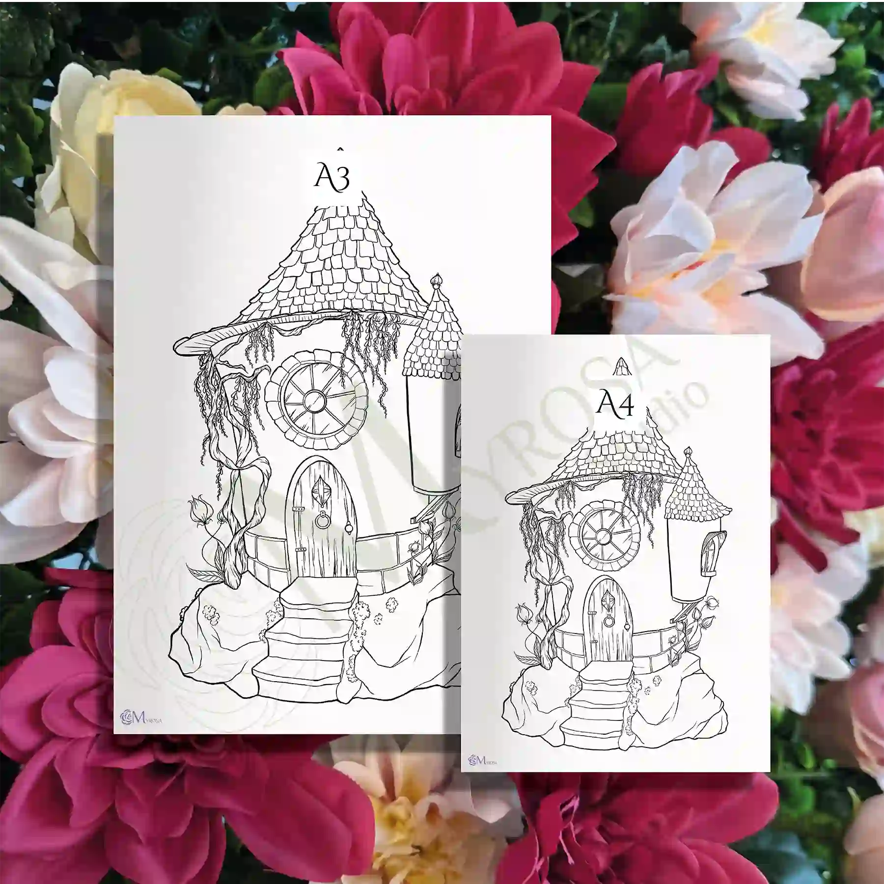 45 2 Affiche à colorier – Myrosa Studio