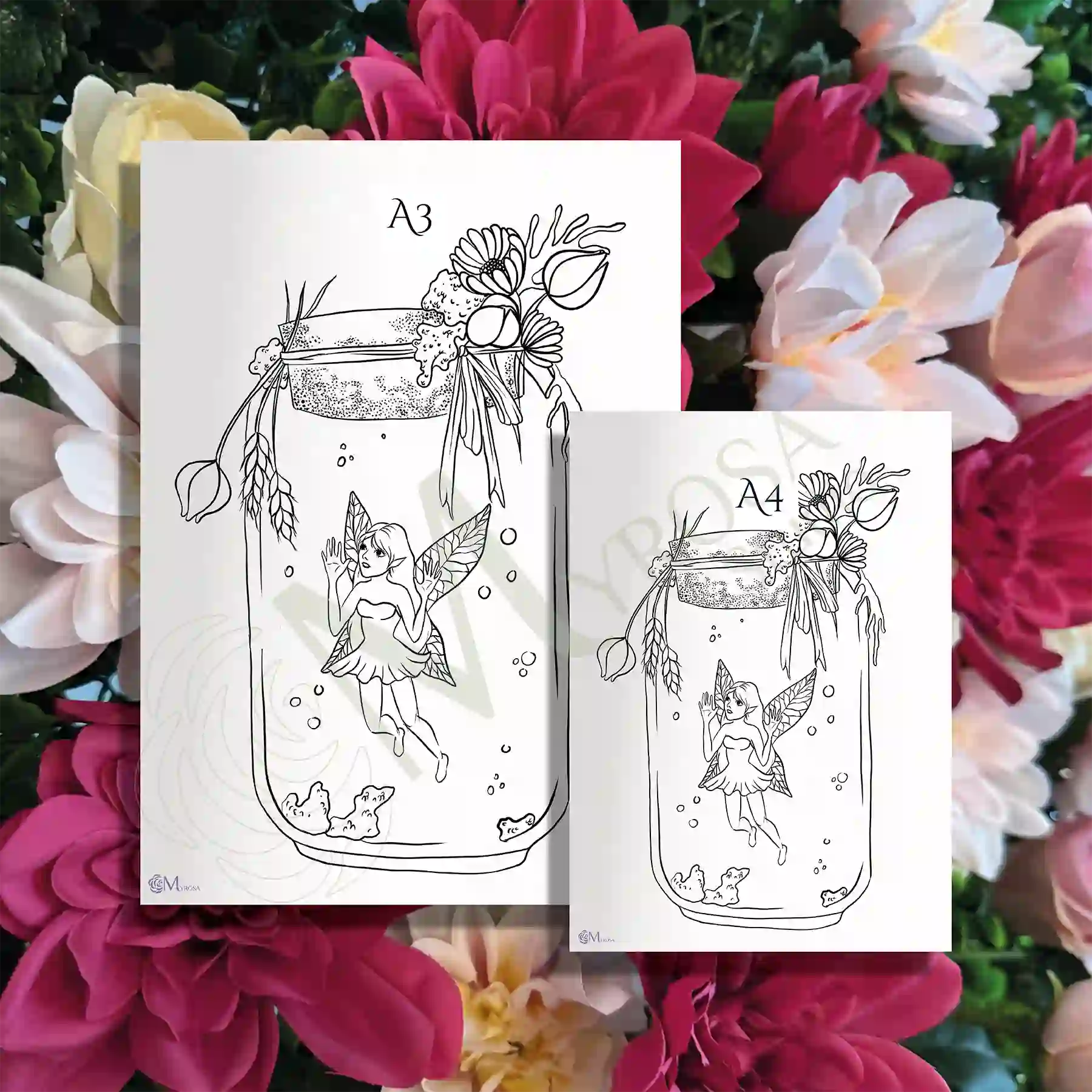 49 2 Affiche à colorier – Myrosa Studio