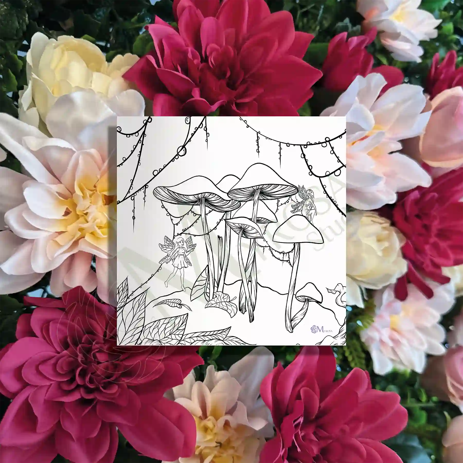 73 Affiche à colorier – Myrosa Studio