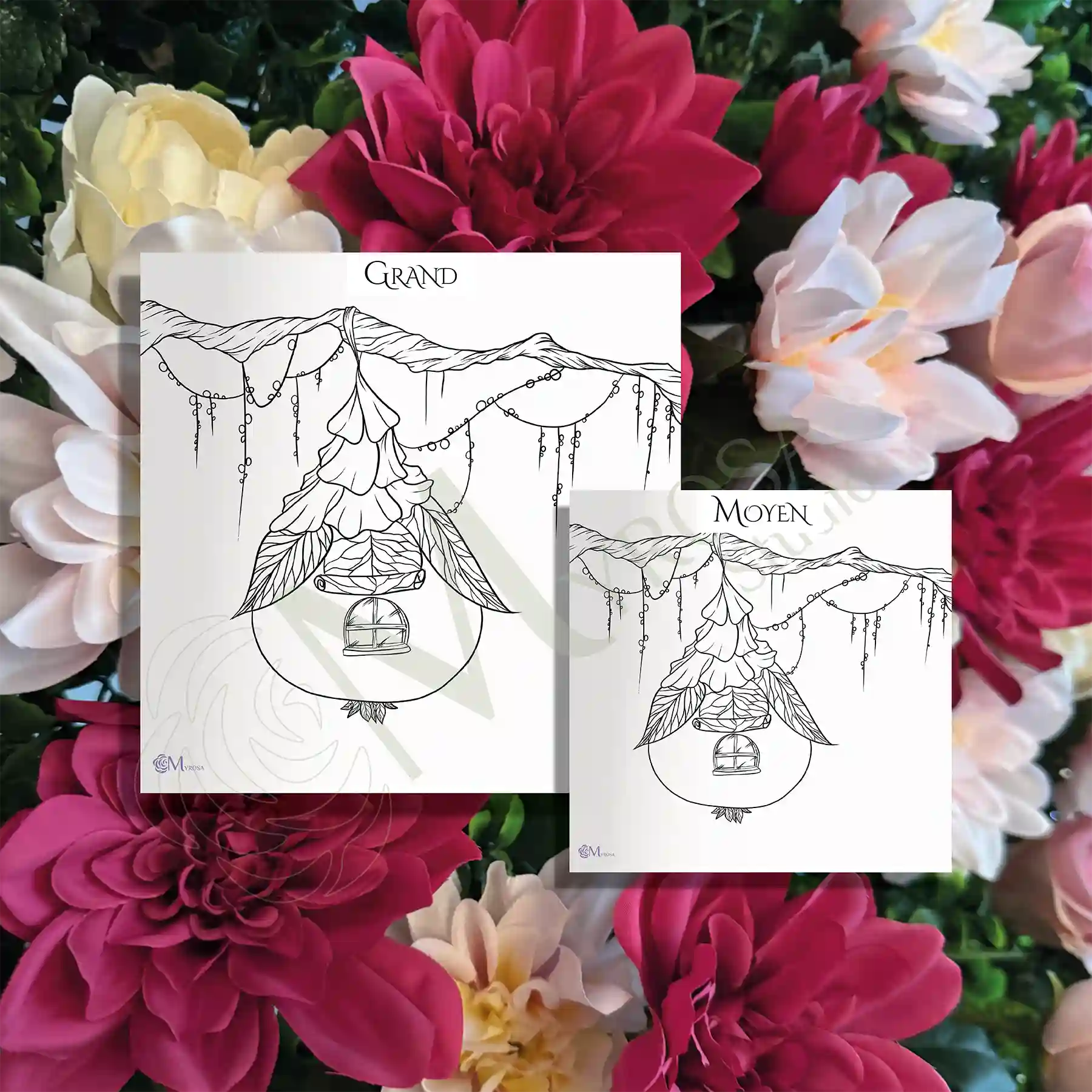 77 2 Affiche à colorier – Myrosa Studio