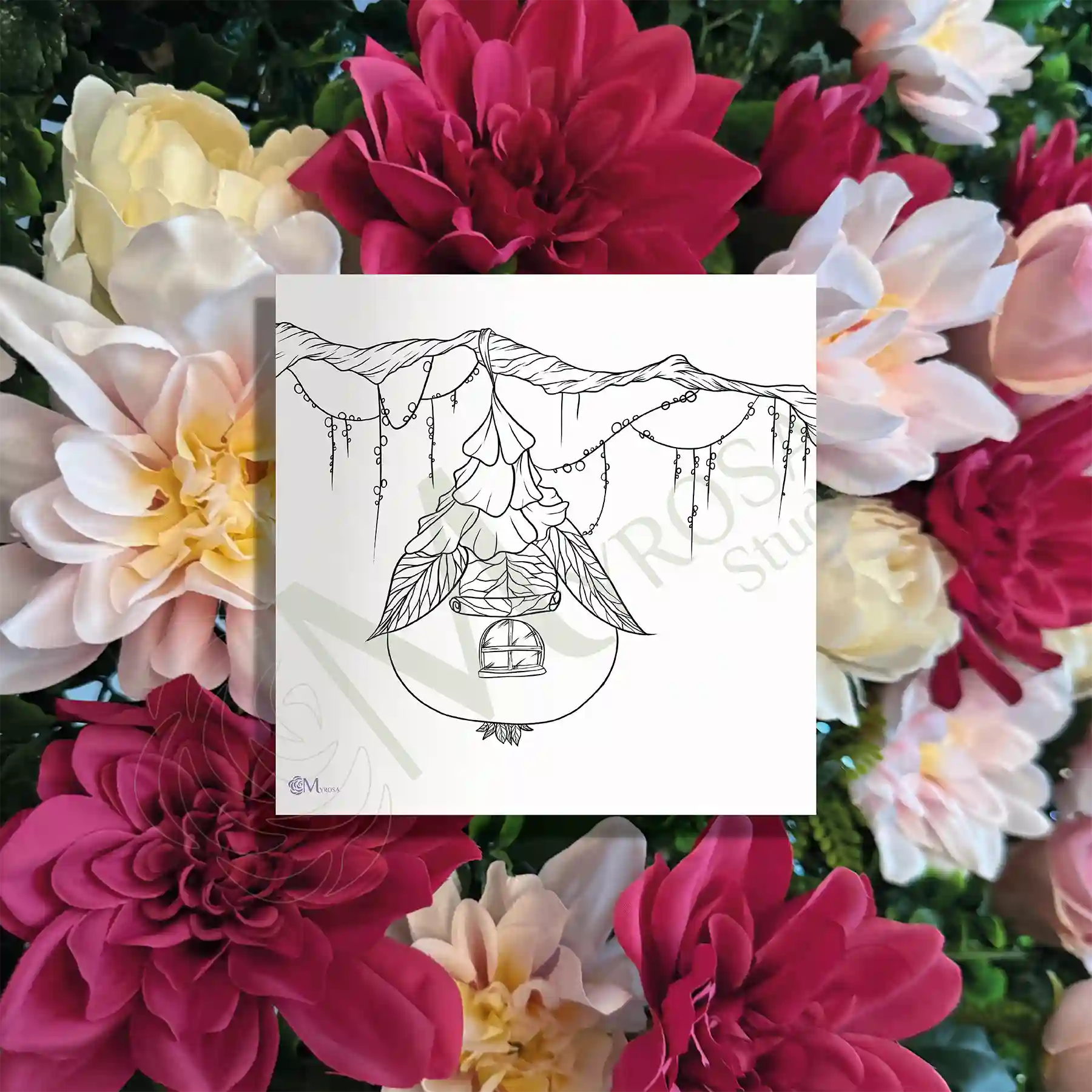 77 Affiche à colorier – Myrosa Studio