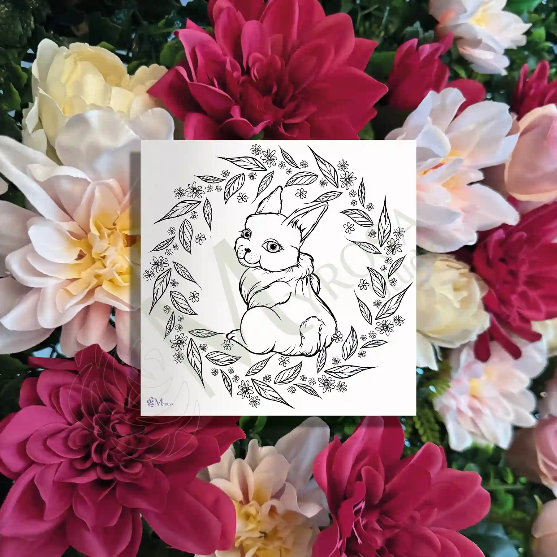 79 Affiche à colorier – Myrosa Studio