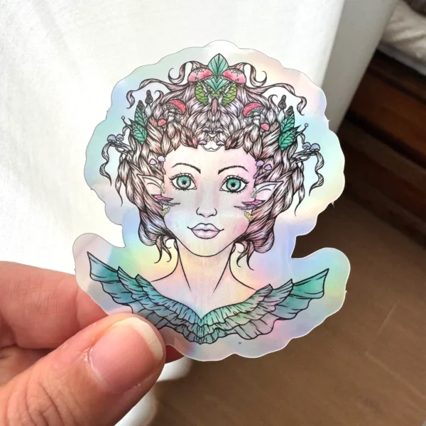 stickers la porte féérique