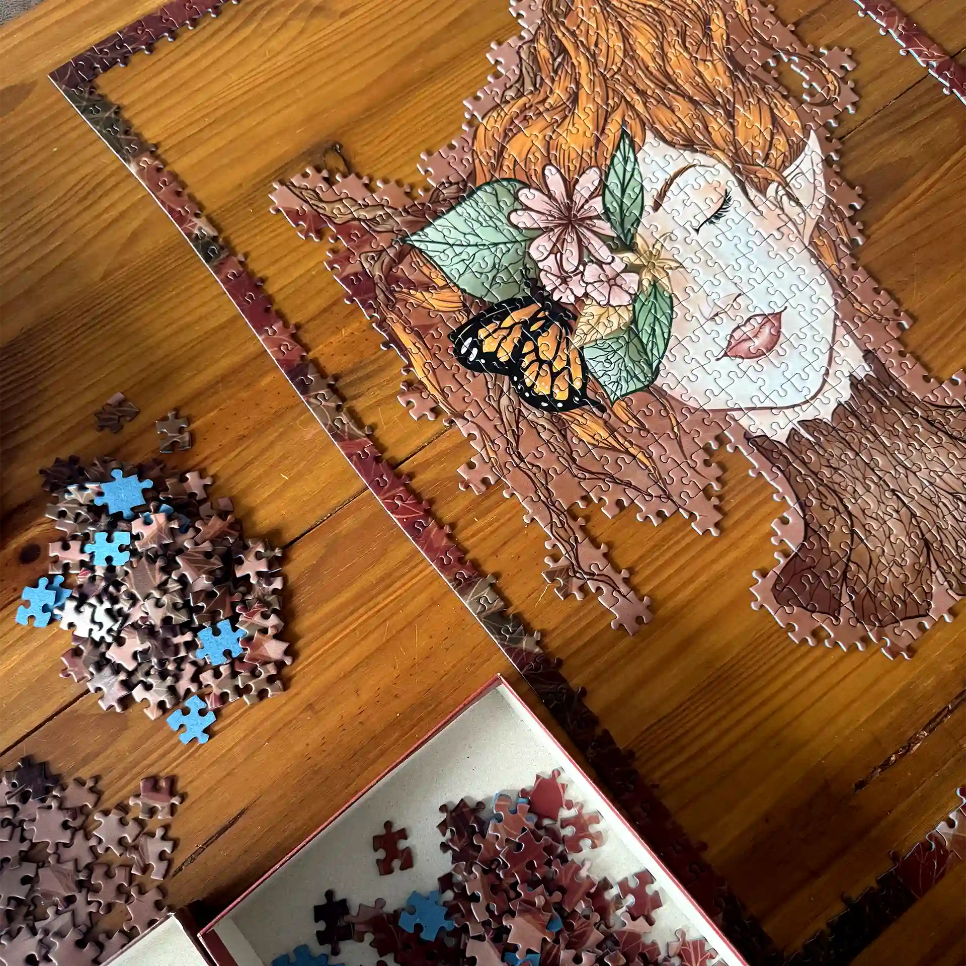 l'elfe des bois puzzle illustré 1000 pièces l'elfe des bois puzzle illustré 1000 pièces