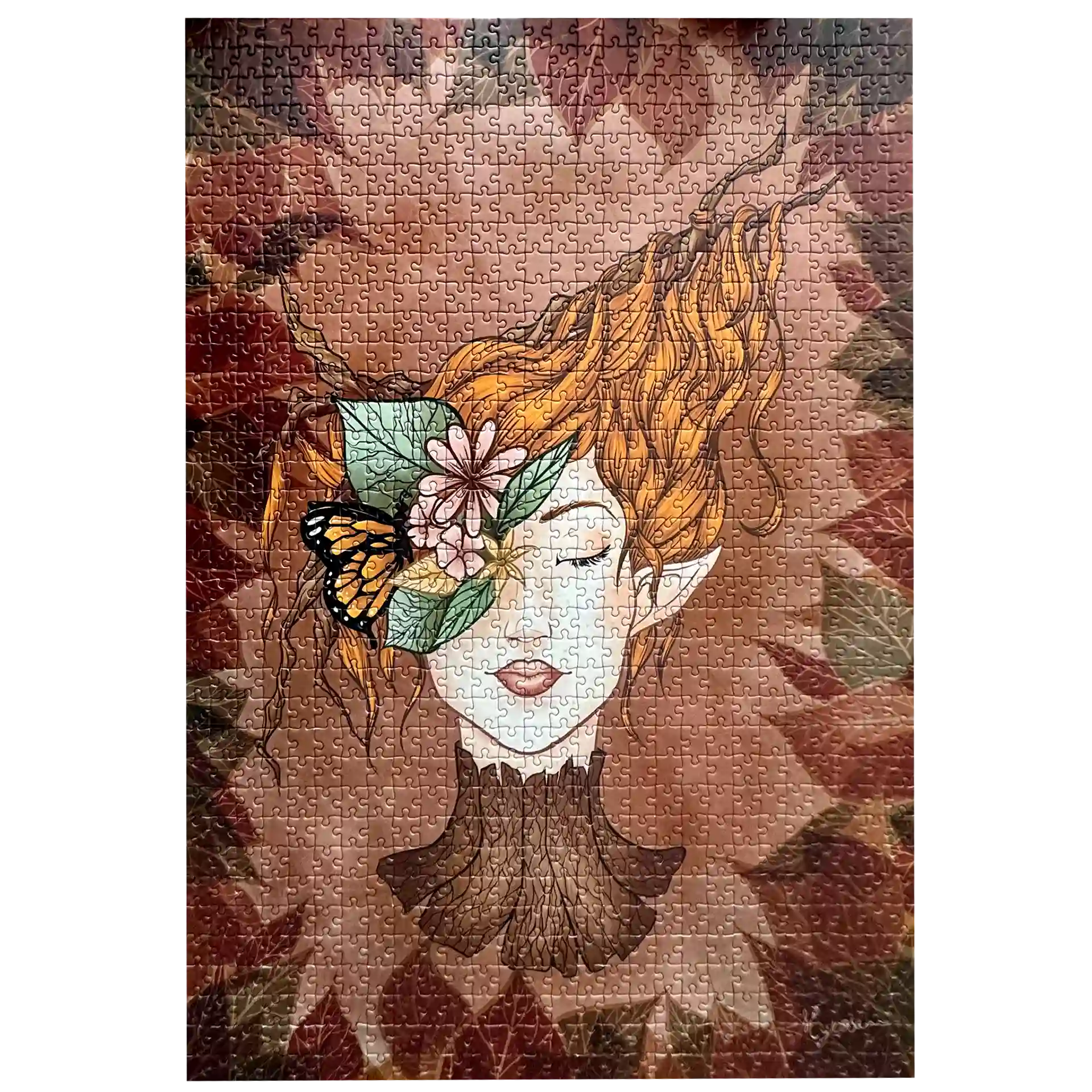 l'elfe des bois puzzle illustré 1000 pièces l'elfe des bois puzzle illustré 1000 pièces